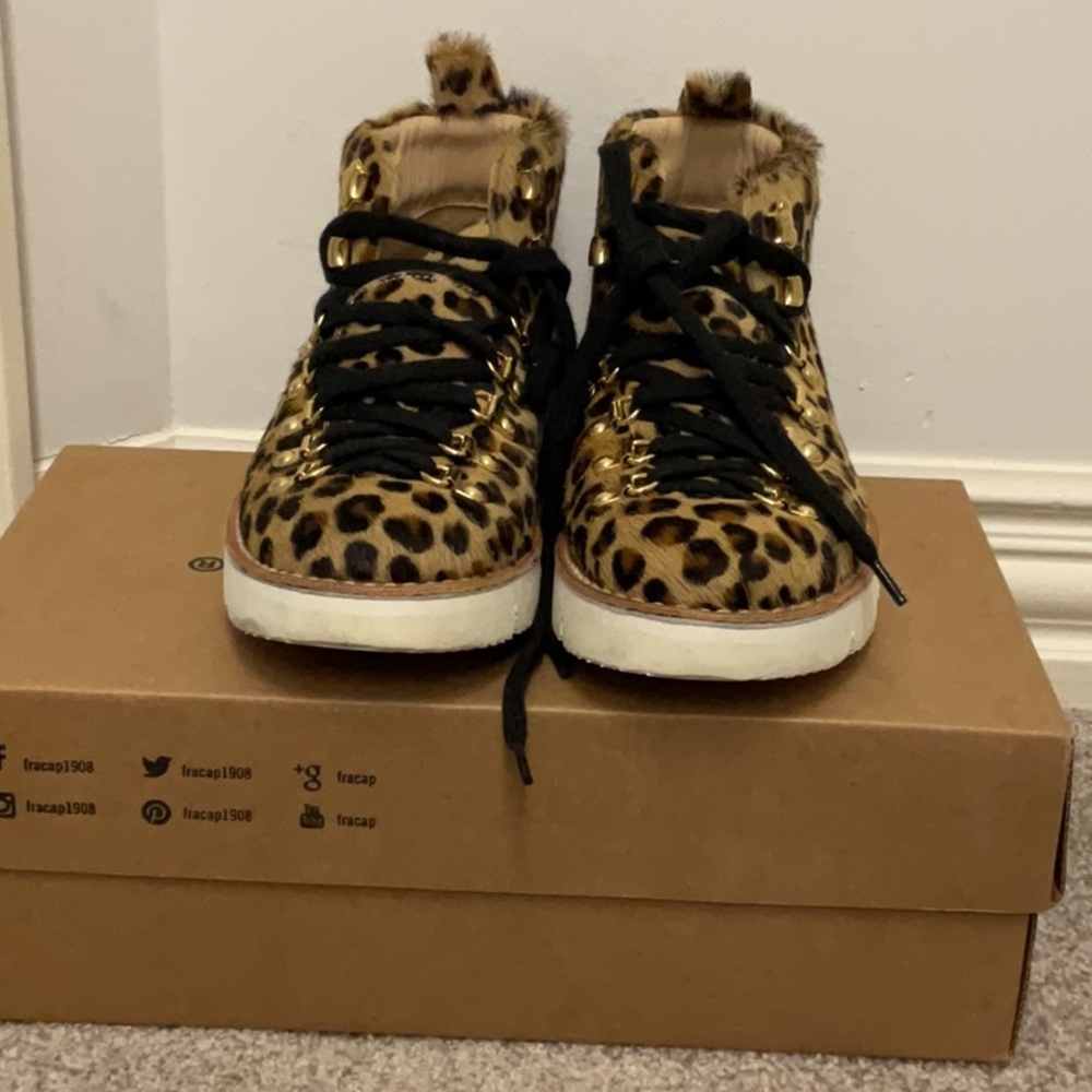 Fracap Pony Hair Leather Boots